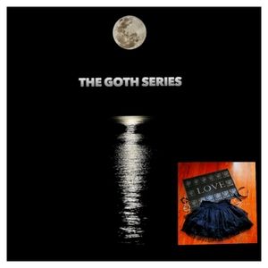 Goth Series: Mesh Panel Designed Dress | Size XL
